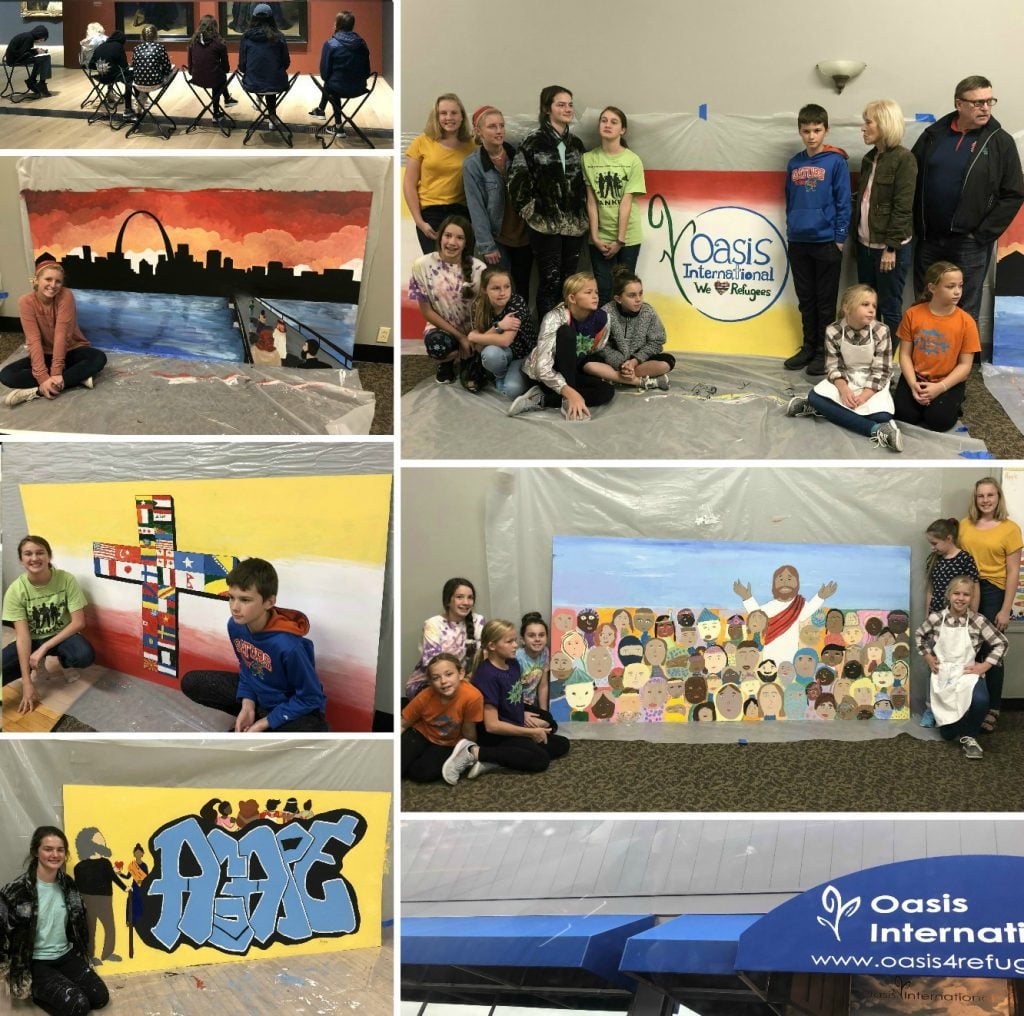 Oasis International Youth Mural Project